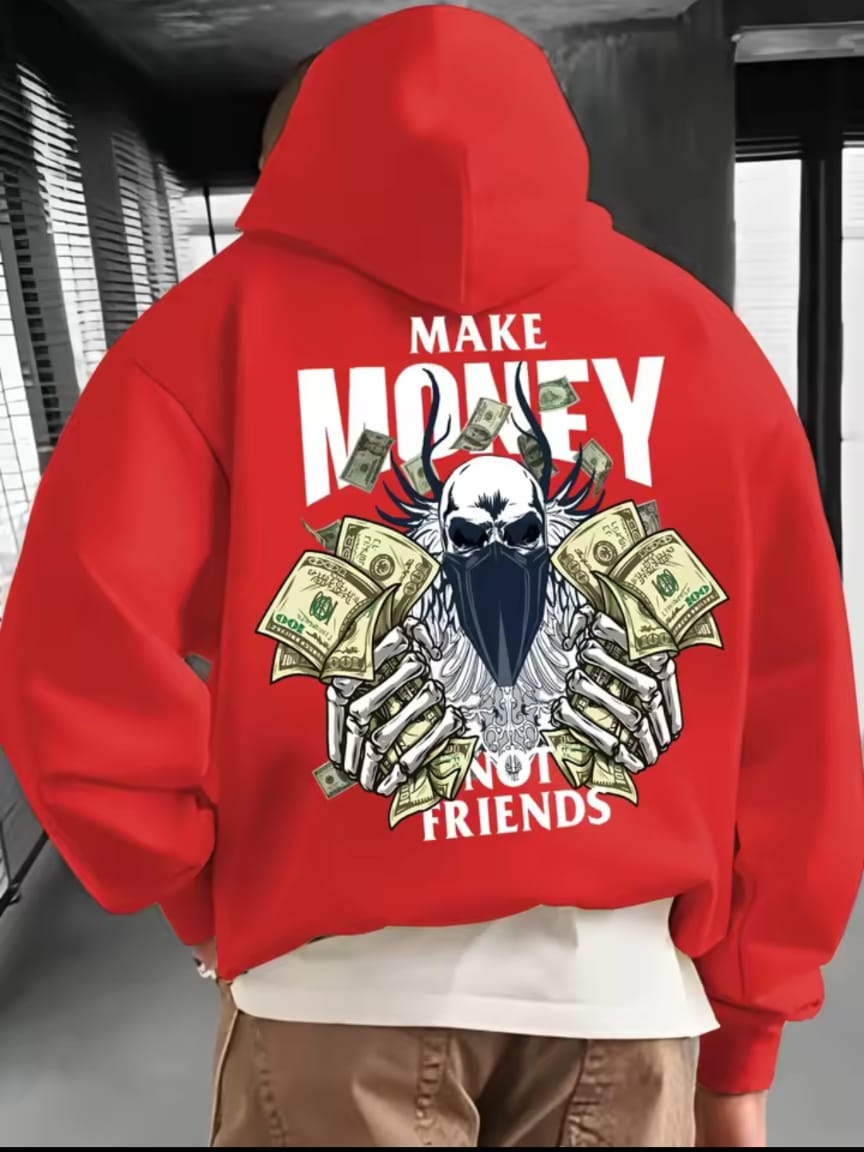 Men's Splatter Paint Hoodie - Edgy Streetwear Essential Key Selling Points: